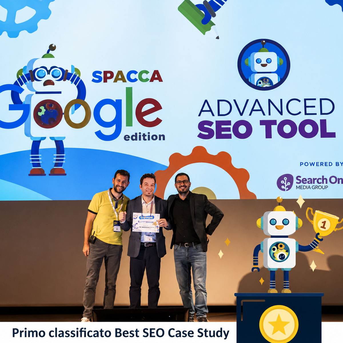 Il successo di Alessio Turriziani all&rsquo;Advanced SEO Tool 2024