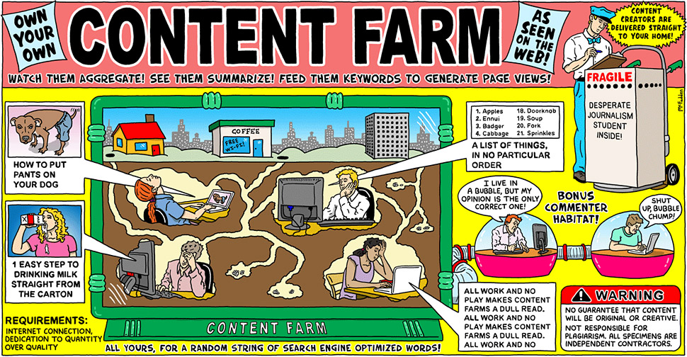 Perch&eacute; stare alla larga dalle content factory