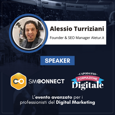 Alessio Turriziani al SMC Connect il 17 novembre 22
