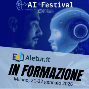 Aletur - AI festival 2026 Locandina AI Festival 2026, Aletur in formazione